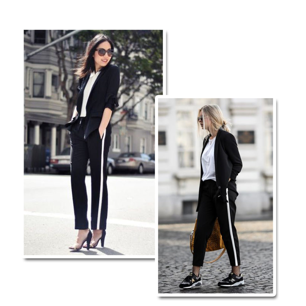 Blazer e calça sportwear