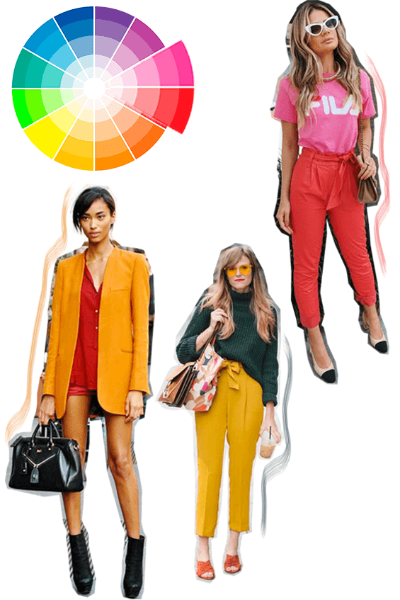Combinação de cores e o círculo cromático – modaniblog