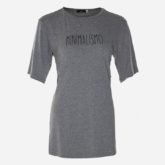 Vestido t-shirt minimalismo